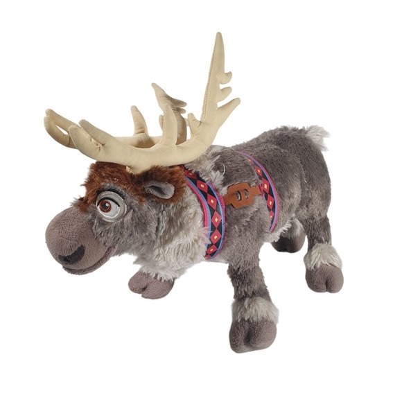 Disney Store SVEN Frozen Plush Toy Child Soft Clean Sanitized Large Reindeer - Picture 1 of 7